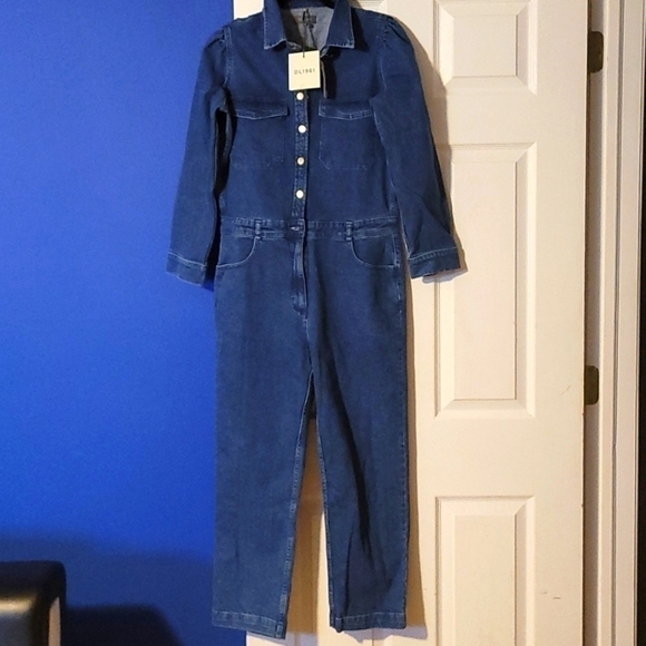 Dl1961 jean jumpsuit - Picture 1 of 8